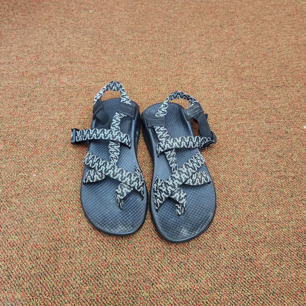Chaco Women's Z Cloud 2 Black and White Sandals